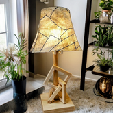 Loofah Lamp